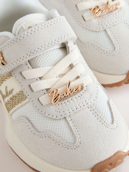 Baker by Ted Baker Sporty Retro Chunky Tape Trainers image 3
