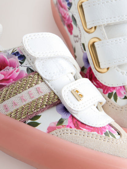 Baker by Ted Baker Tape Trainers with Gum Sole image 4