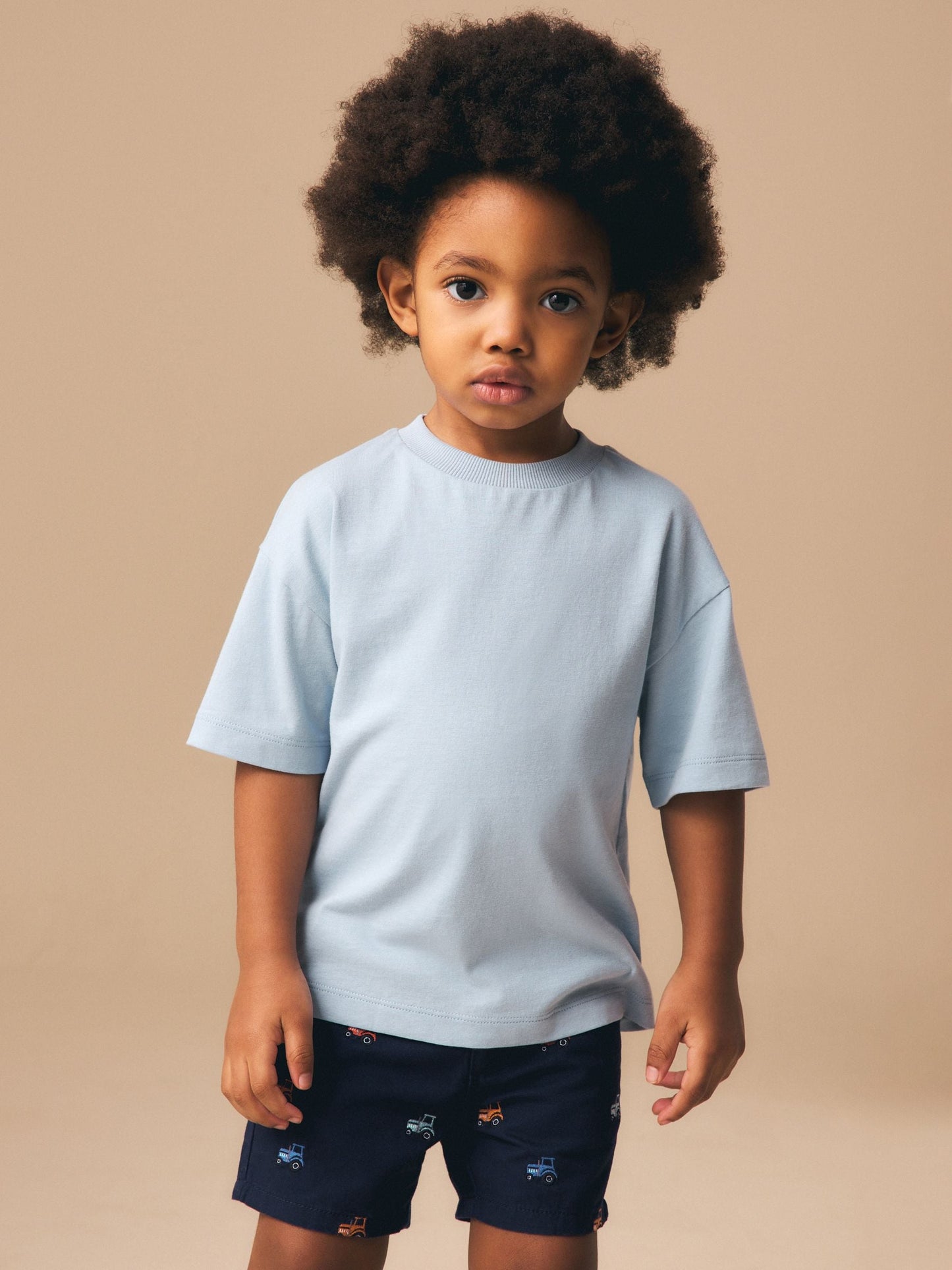 Dsiney Kidz - Navy Tractor Chino Shorts (3mths-7yrs) image 4