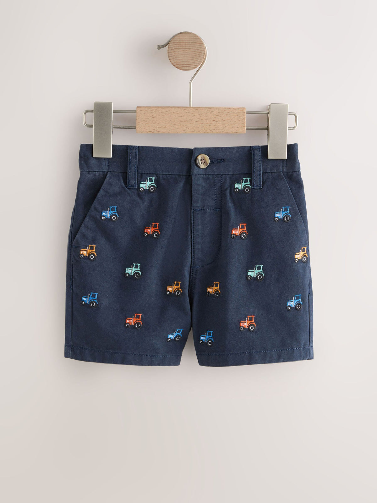 Dsiney Kidz - Navy Tractor Chino Shorts (3mths-7yrs) image 5