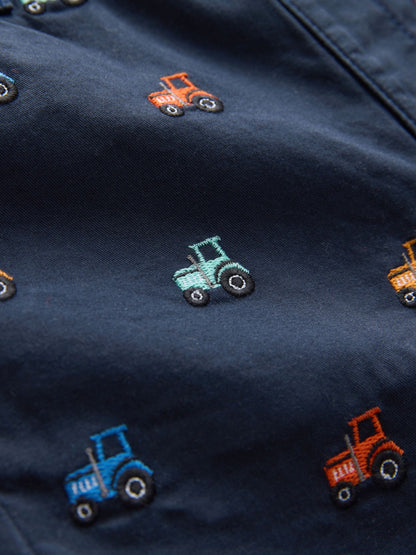 Dsiney Kidz - Navy Tractor Chino Shorts (3mths-7yrs) image 9