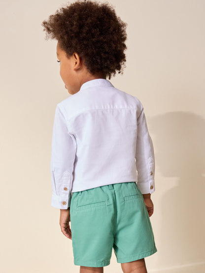 Dsiney Kidz - Green Chino Shorts (3mths-7yrs) image 2