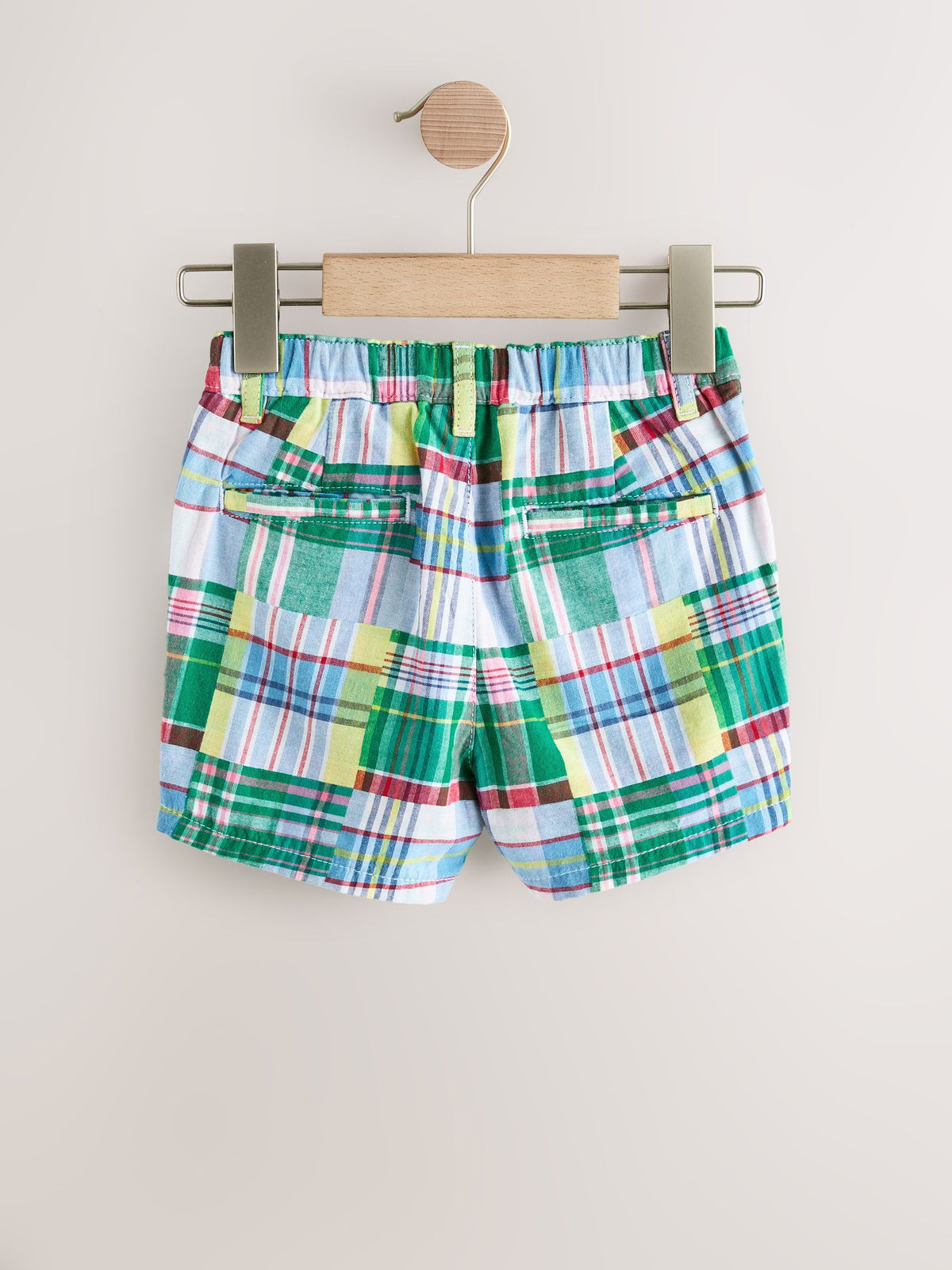 Multi Patchwork Chino Shorts (3mths-7yrs) image 5
