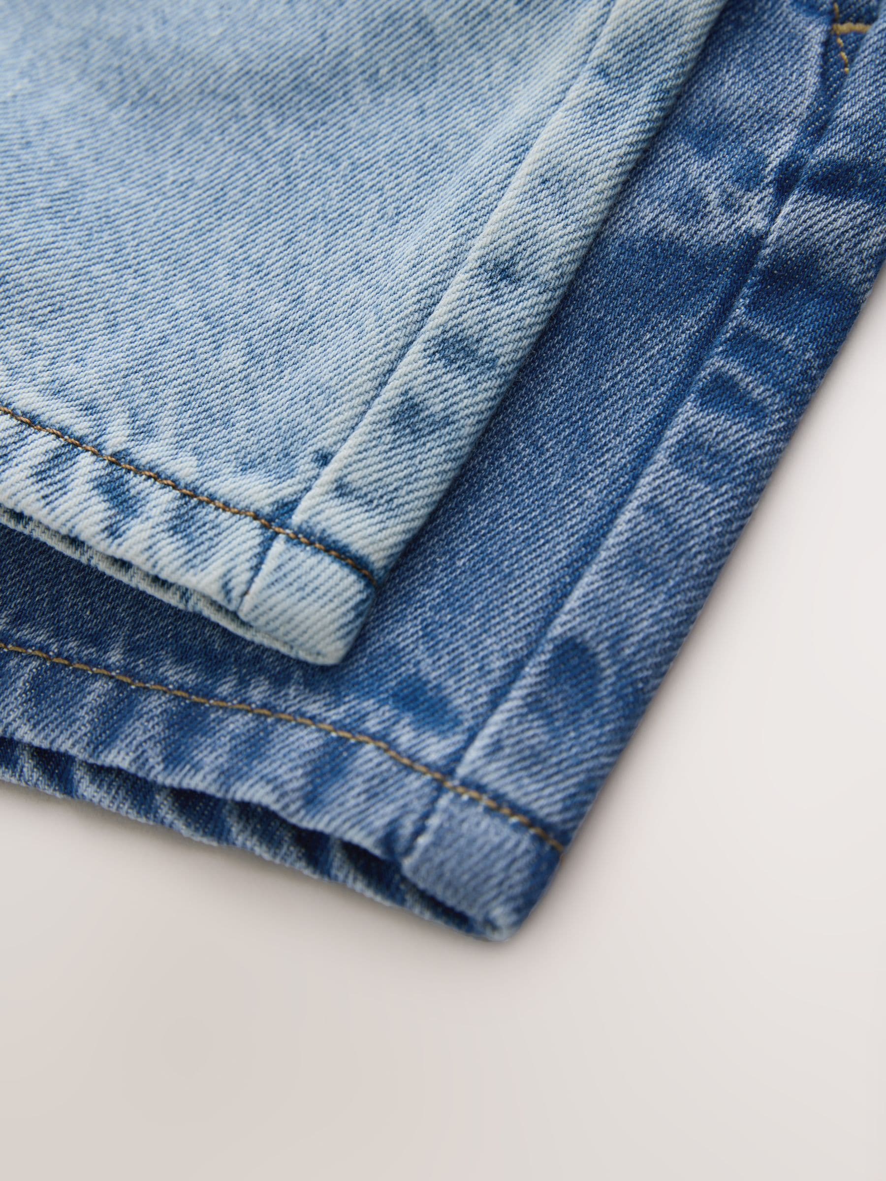Dsiney Kidz - Blue Denim Bleach Pull On Shorts 2 Pack (3mths-7yrs) image 6