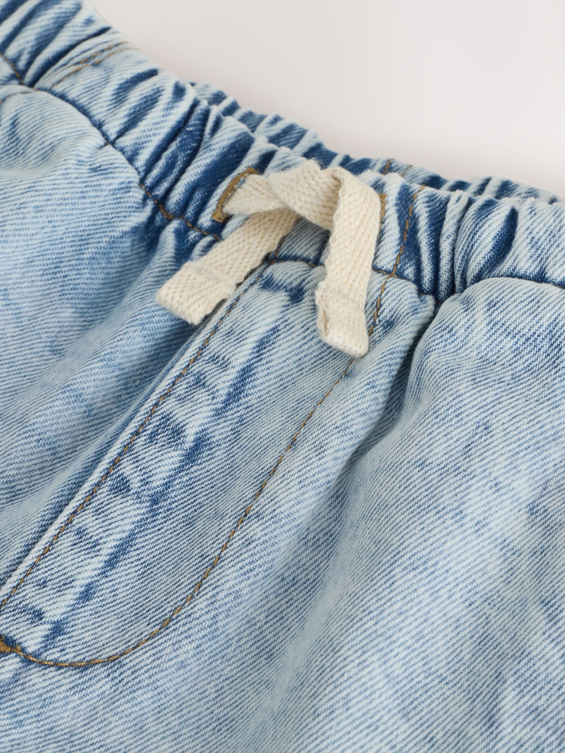 Dsiney Kidz - Light Blue Pull On Loose Denim Shorts (3mths-7yrs) image 6