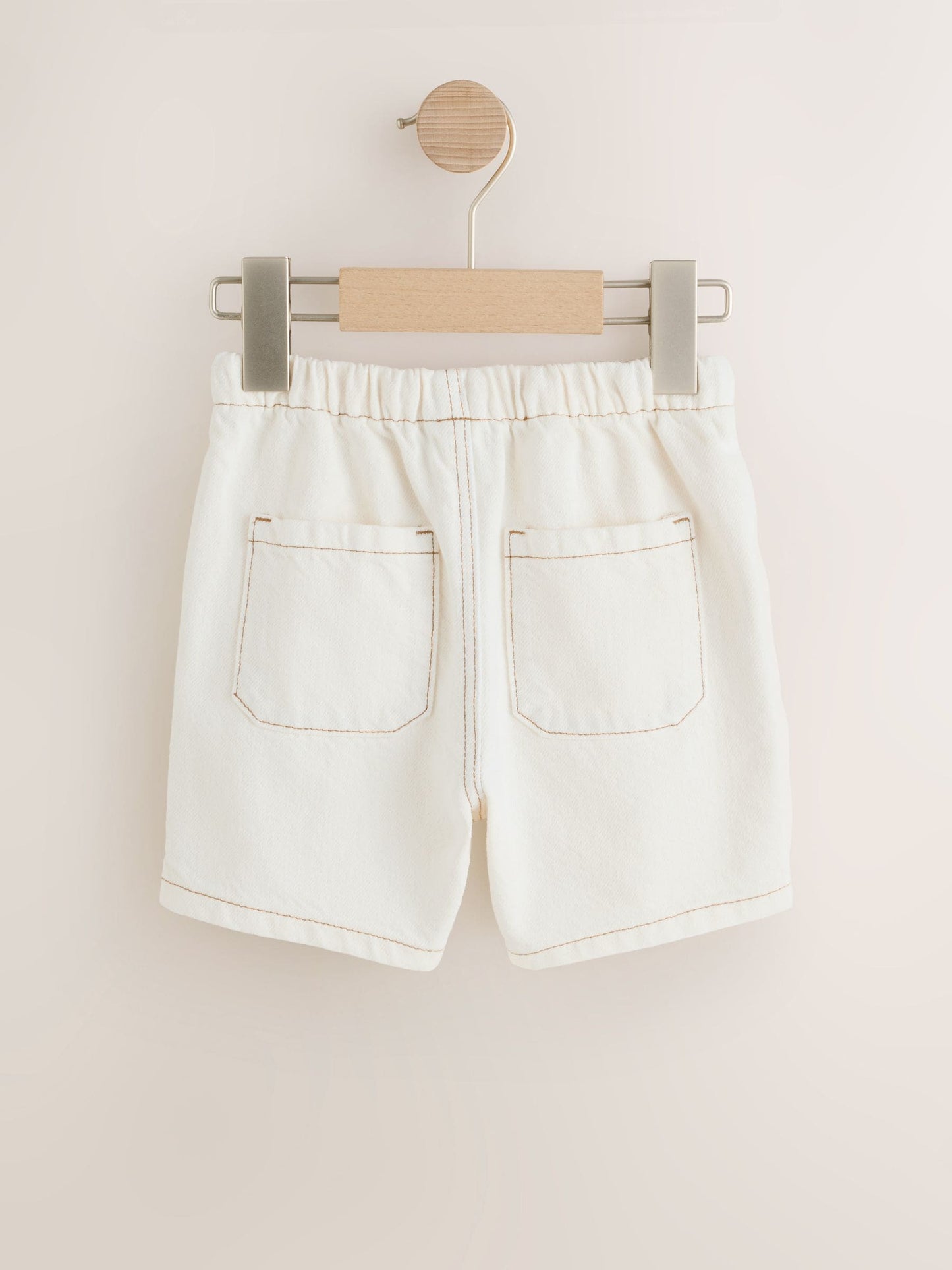 Dsiney Kidz - Ecru Pull On Loose Denim Shorts (3mths-7yrs) image 6