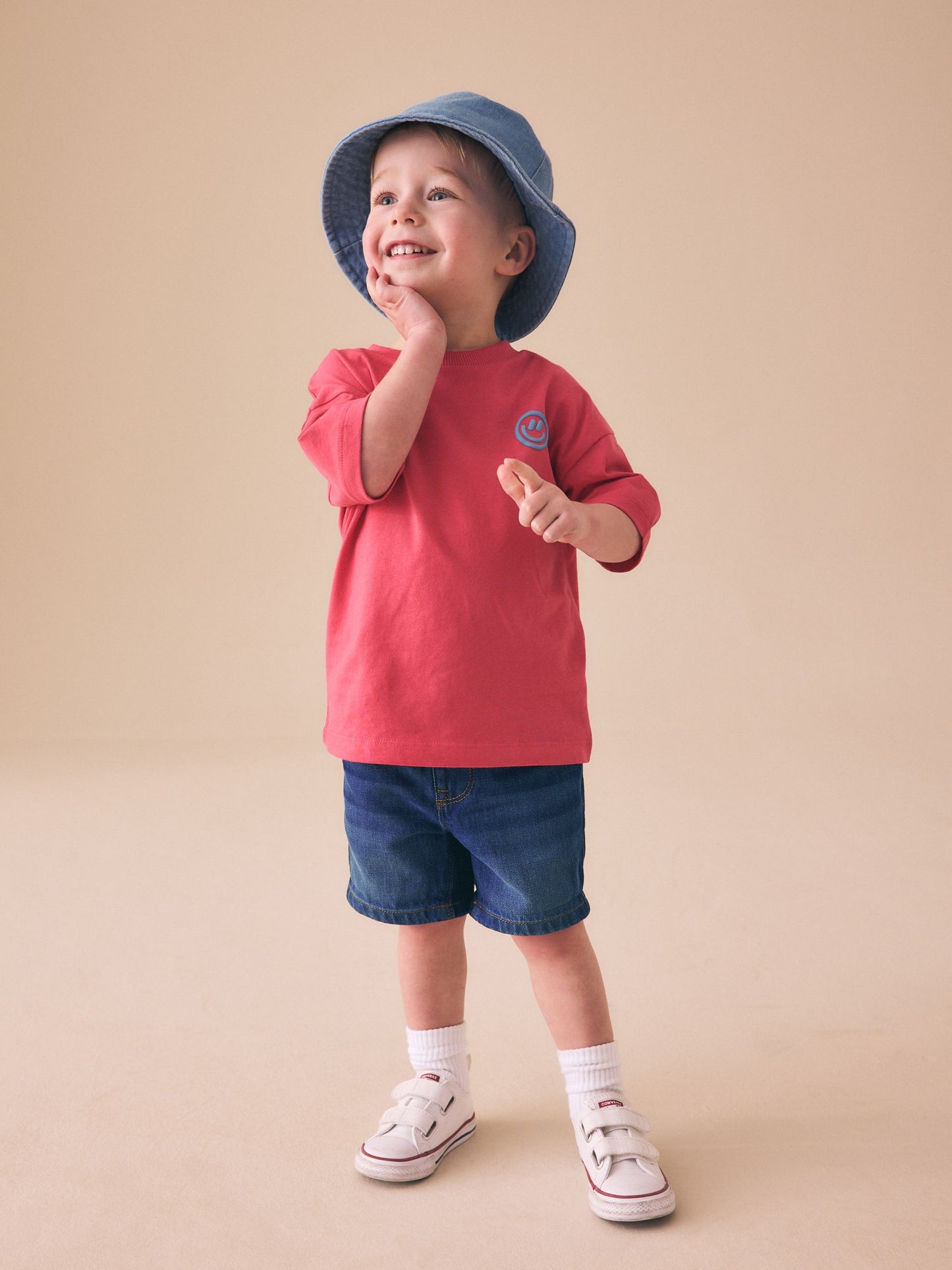 Dsiney Kidz - Dark Blue Denim Shorts (3mths-7yrs) image 2