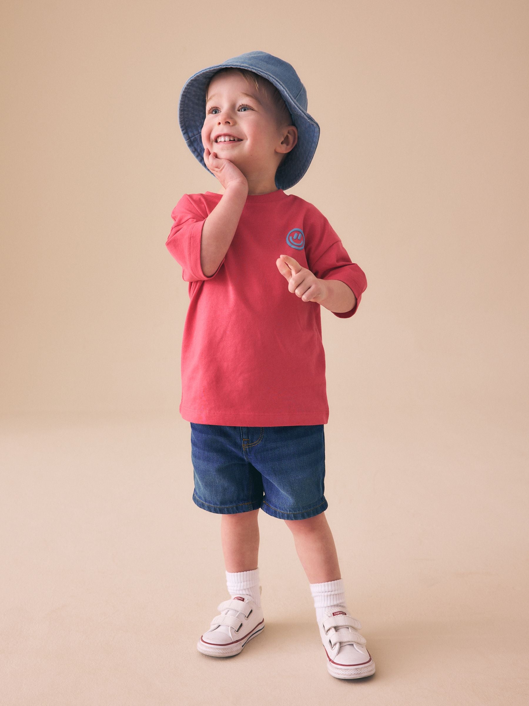 Dsiney Kidz - Dark Blue Denim Shorts (3mths-7yrs) image 2