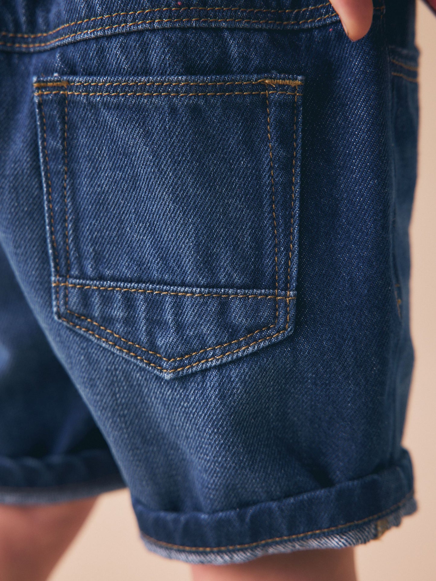 Dsiney Kidz - Dark Blue Denim Shorts (3mths-7yrs) image 5