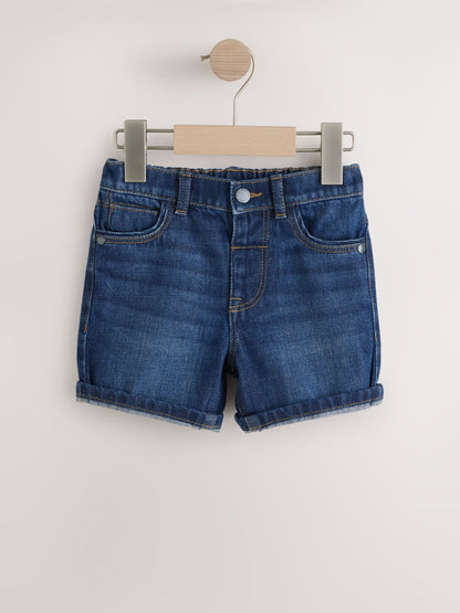 Dsiney Kidz - Dark Blue Denim Shorts (3mths-7yrs) image 6