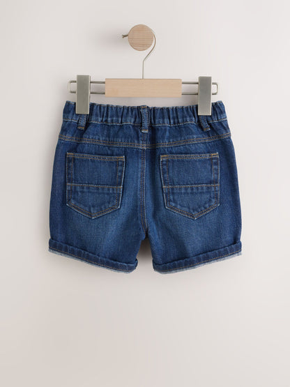 Dsiney Kidz - Dark Blue Denim Shorts (3mths-7yrs) image 7