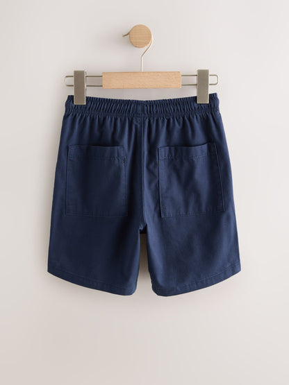 Dsiney Kidz - Tan/Navy Blue/Blush 3 Pack Shorts (3-16yrs) image 3