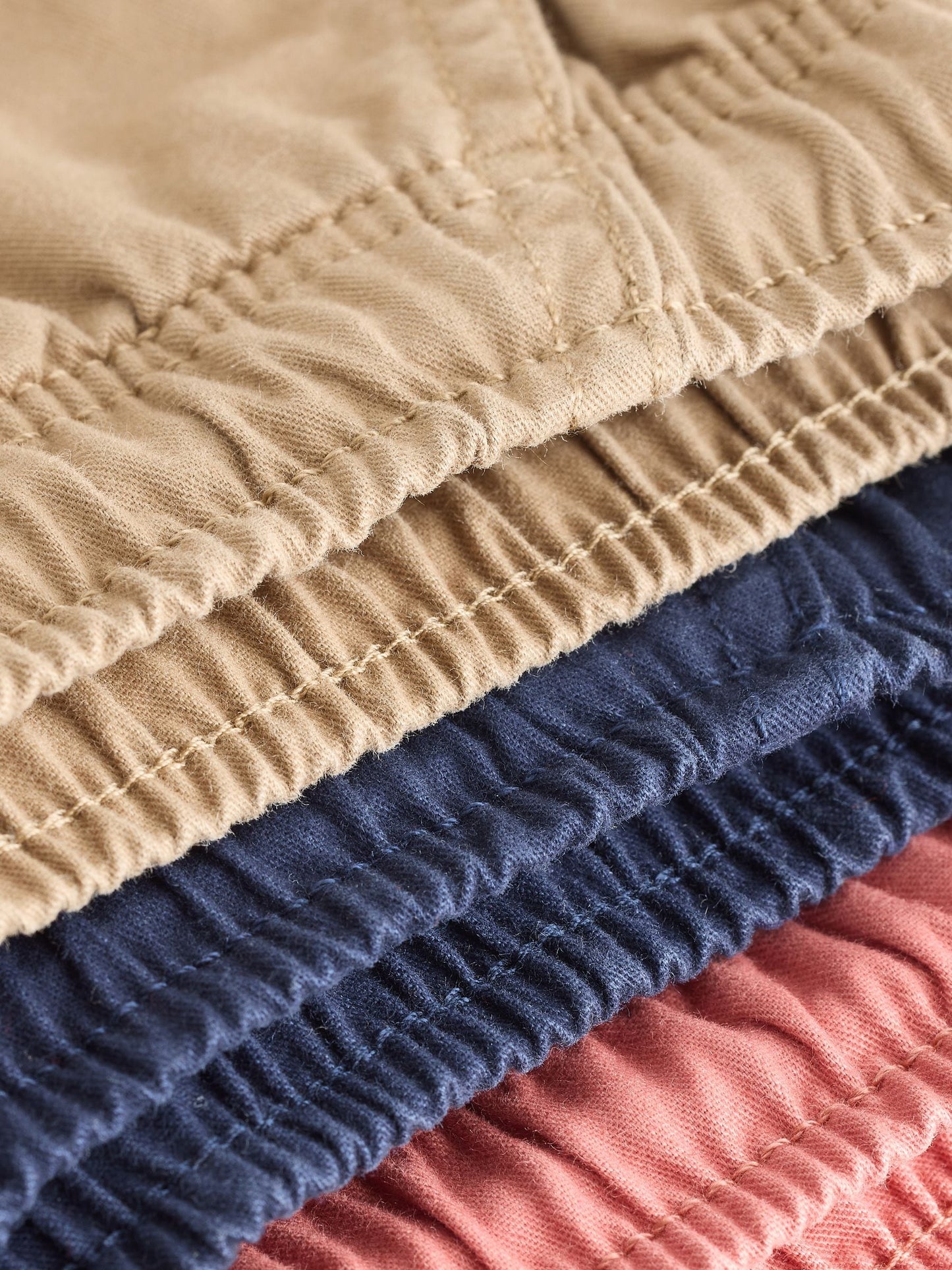 Dsiney Kidz - Tan/Navy Blue/Blush 3 Pack Shorts (3-16yrs) image 7