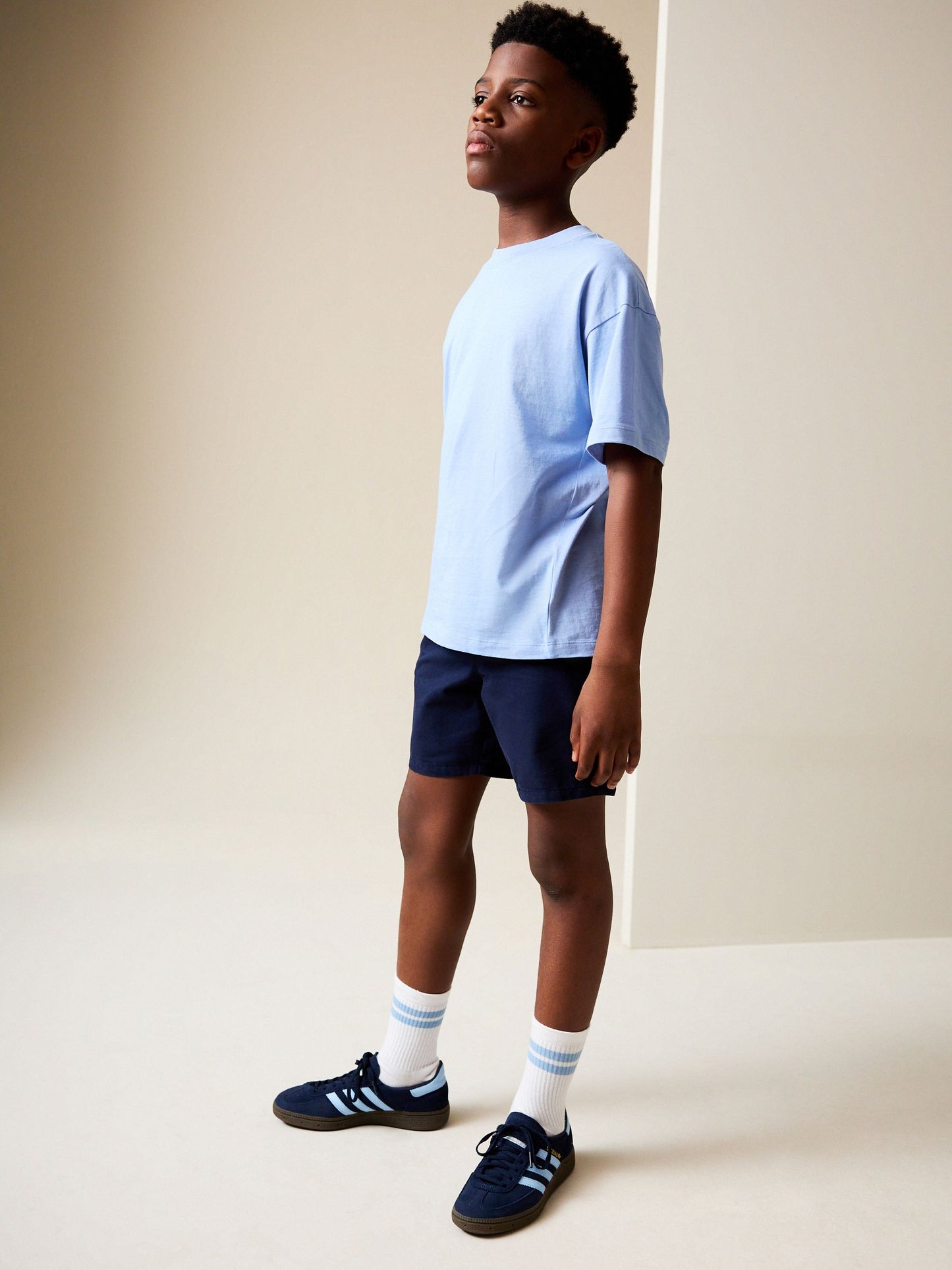 Dsiney Kidz - Navy/Stone 2 Pack Shorts (3-16yrs) image 3
