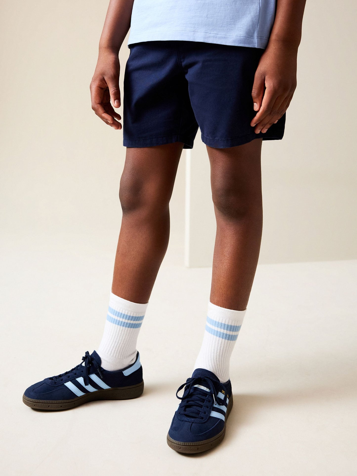 Dsiney Kidz - Navy/Stone 2 Pack Shorts (3-16yrs) image 4