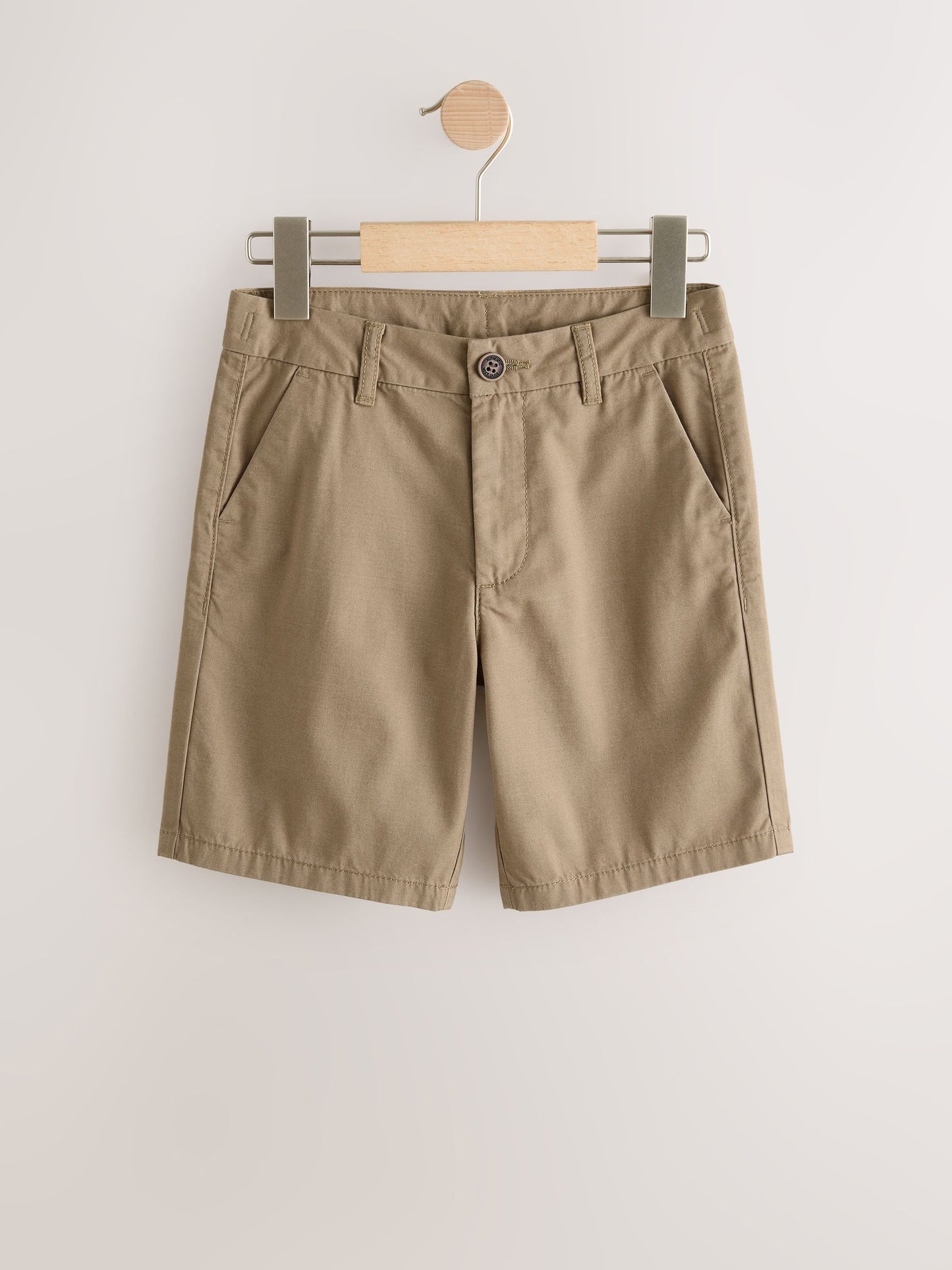Dsiney Kidz - Brown Loose Fit Chino Shorts (3-16yrs) image 1