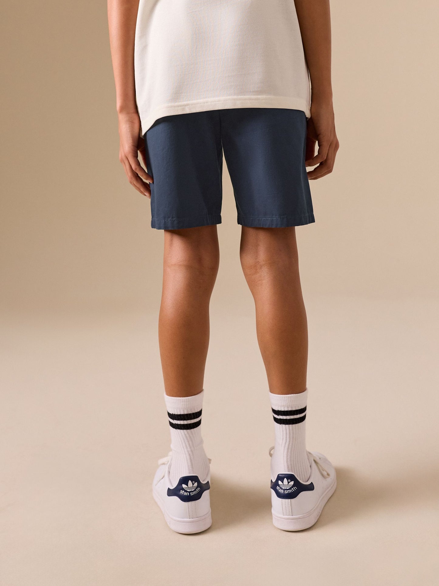 Dsiney Kidz - Navy Loose Fit Chino Shorts (3-16yrs) image 3