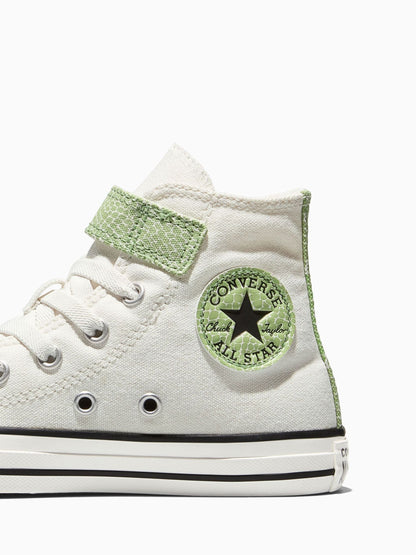Converse White Chuck Taylor Easy On Dino Print Trainers image 6