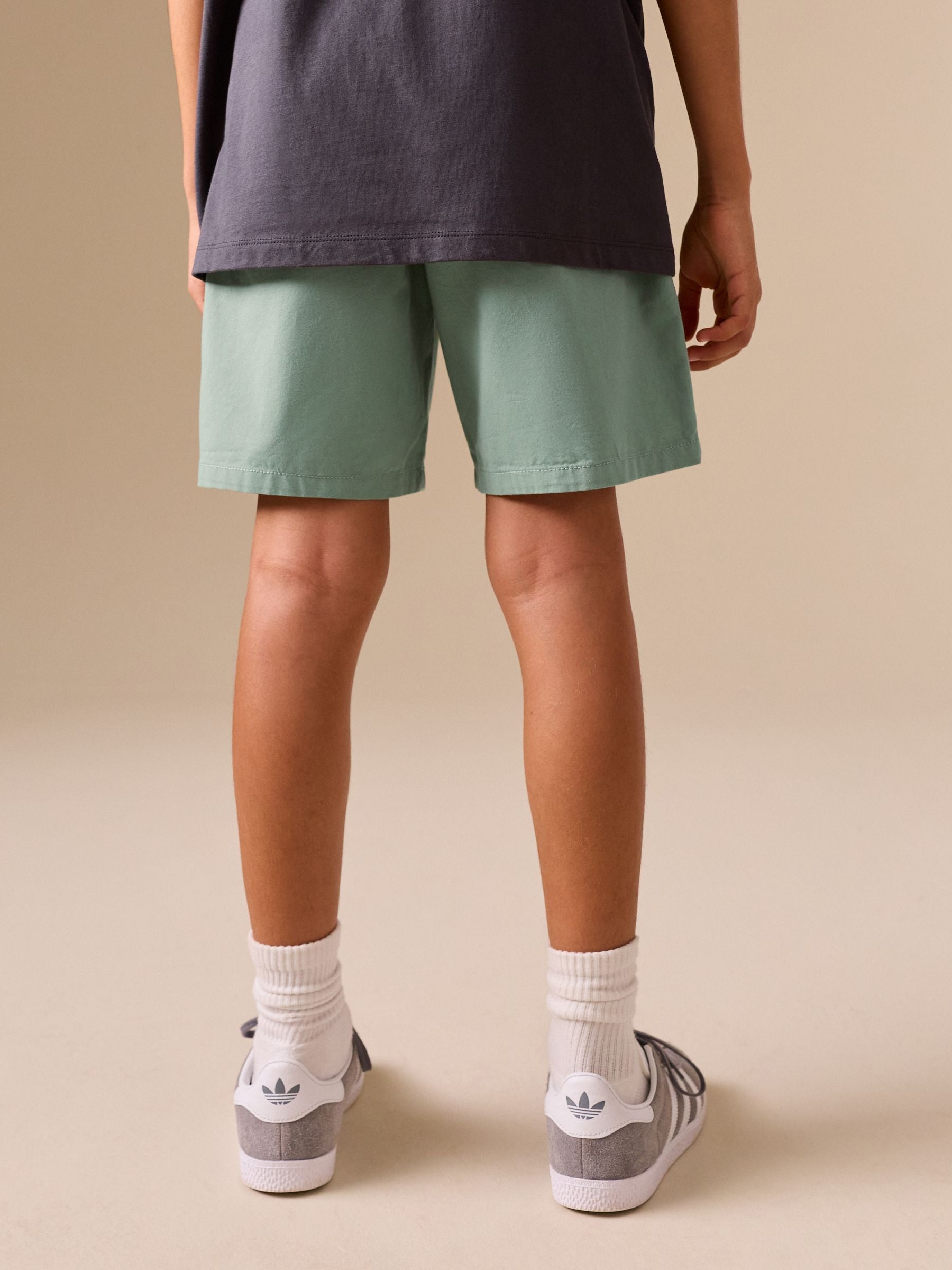 Dsiney Kidz - Sage Green Loose Fit Shorts (3-16yrs) image 3
