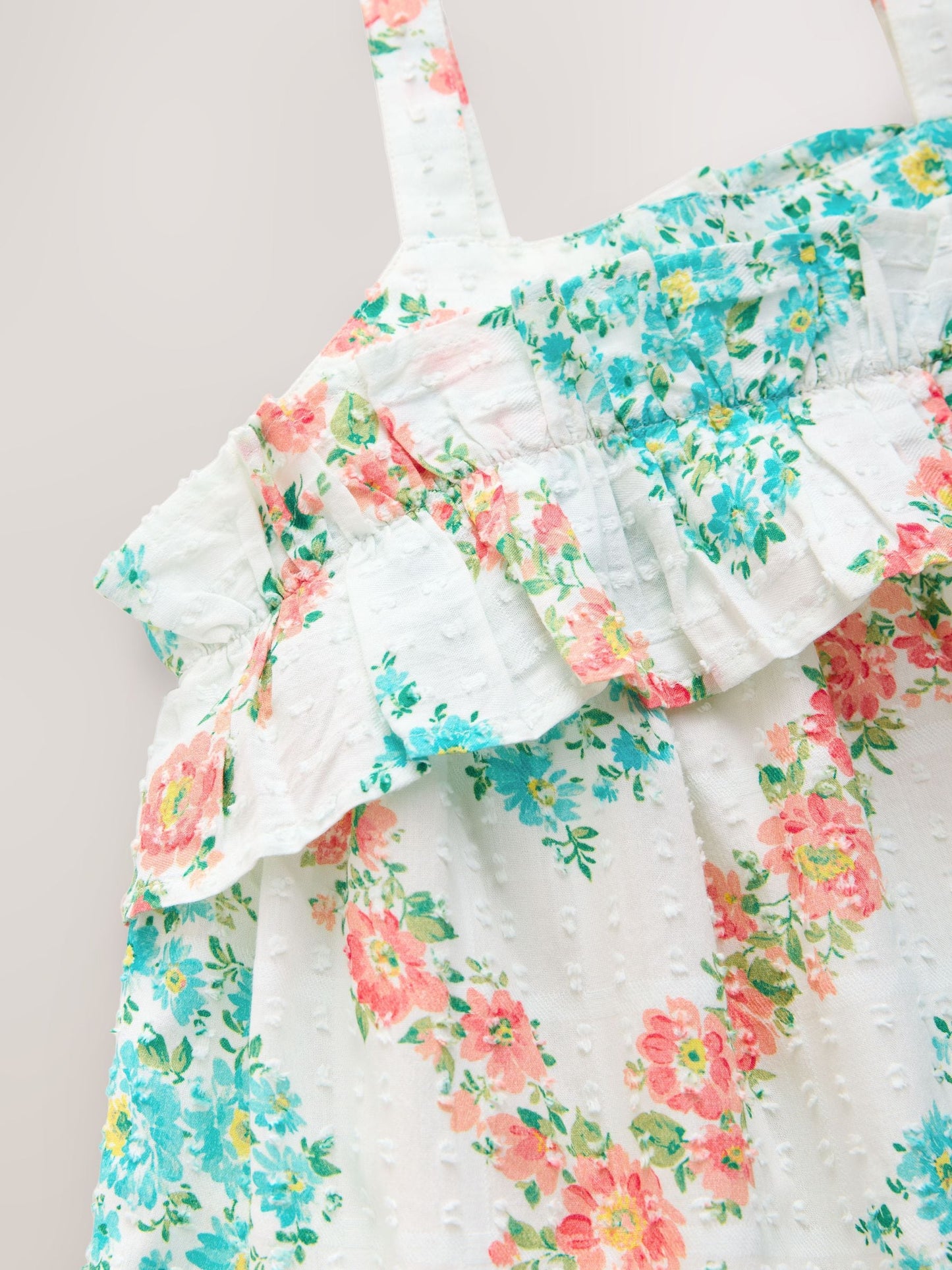 Laura Ashley Multi Chedwell Scarves Frill Volume Dress image 10