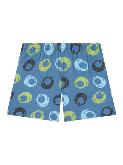 Character Blue How To Train Your Dragon Toohtless And Storm Fly Print Short Pyjamas - image 5