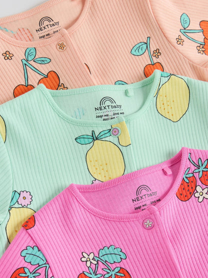 Bright Baby Sleepsuits 3 Pack (0mths-3yrs) image 8