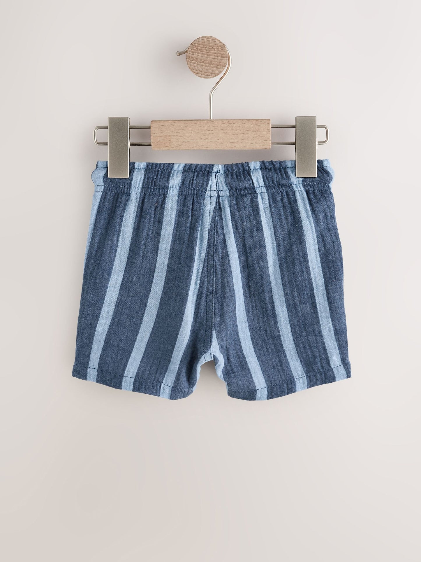 Dsiney Kidz - Blue/Navy Stripe Soft Textured Pull On Shorts (3mths-7yrs) image 5