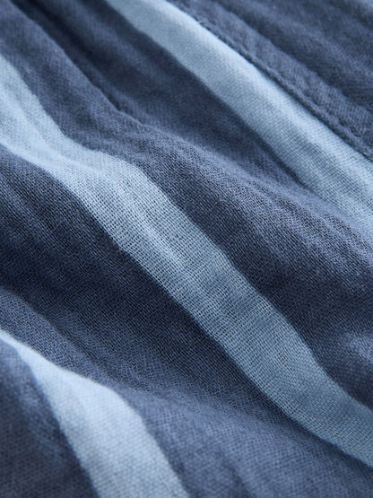 Dsiney Kidz - Blue/Navy Stripe Soft Textured Pull On Shorts (3mths-7yrs) image 6