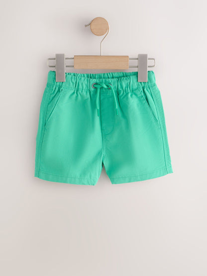 Dsiney Kidz - Blue/Red/Green Pull On Shorts 3 Pack (3mths-7yrs) image 3
