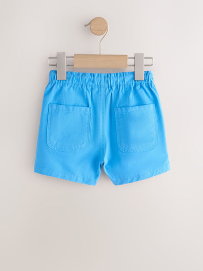 Dsiney Kidz - Blue/Red/Green Pull On Shorts 3 Pack (3mths-7yrs) image 5