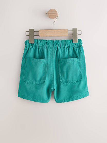 Dsiney Kidz - Green/Orange/Stripe Pull On Shorts 3 Pack (3mths-7yrs) image 3