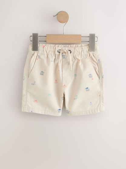 Dsiney Kidz - Nautical Sea Pull On Shorts 3 Pack (3mths-7yrs) image 3