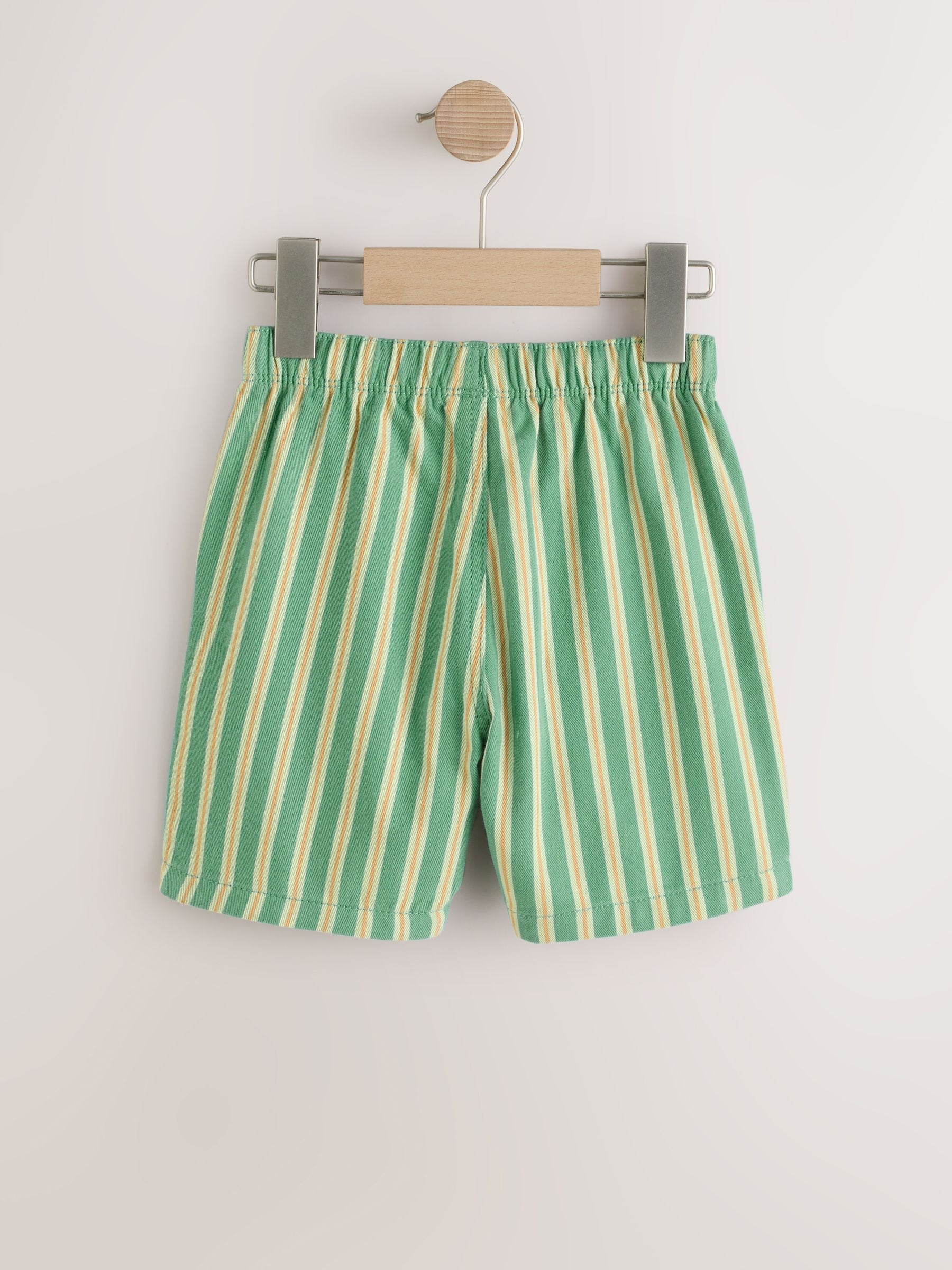 Dsiney Kidz - Green Stripe Pull On Bermuda Shorts (3mths-7yrs) image 6