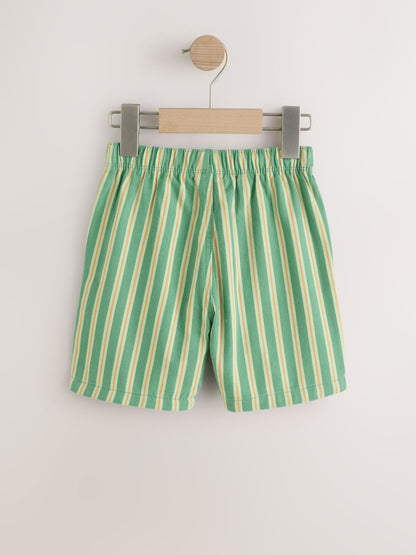 Dsiney Kidz - Green Stripe Pull On Bermuda Shorts (3mths-7yrs) image 6