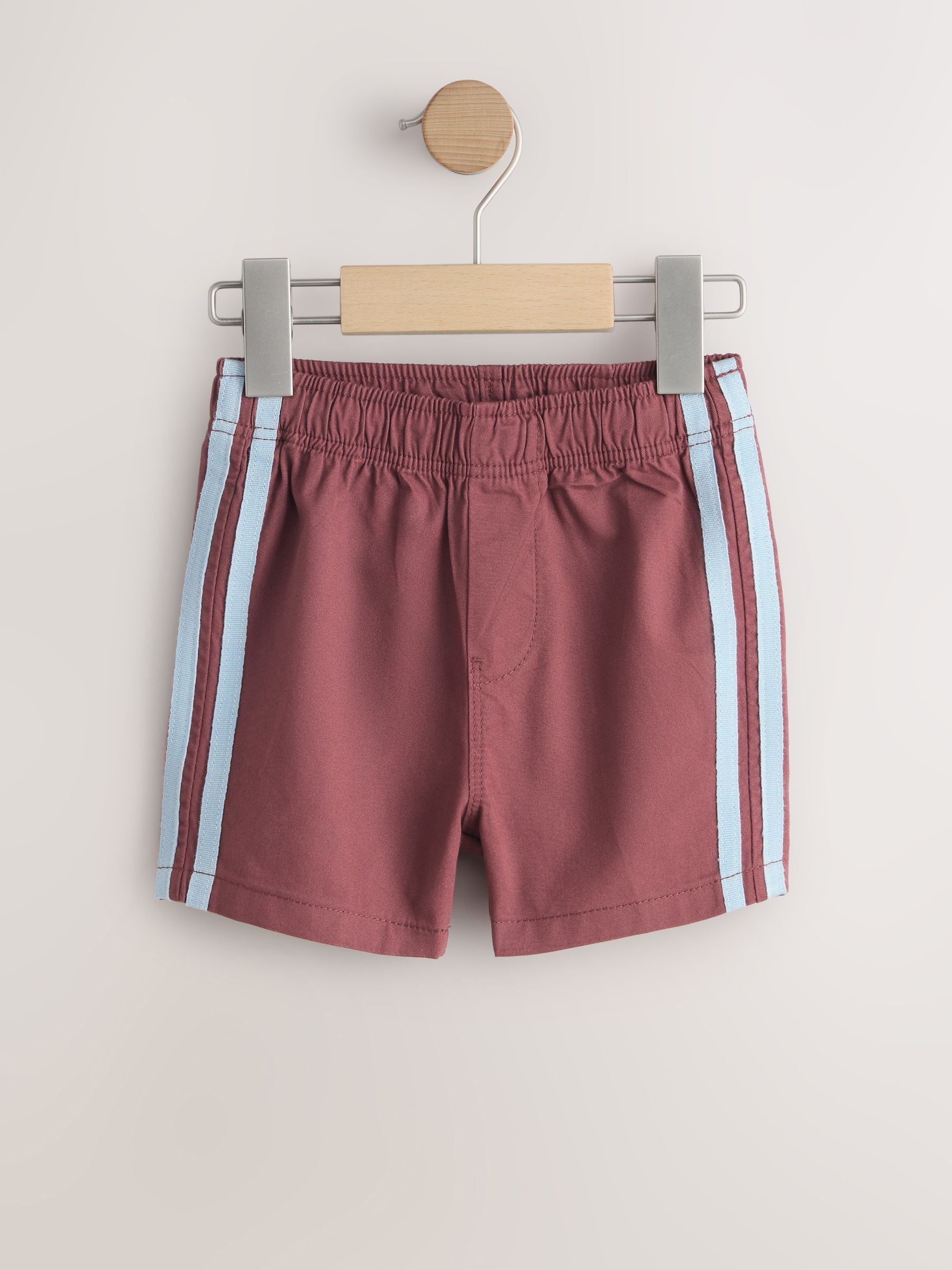Dsiney Kidz - Burgundy Red Side Stripe Pull On Shorts (3mths-7yrs) image 4