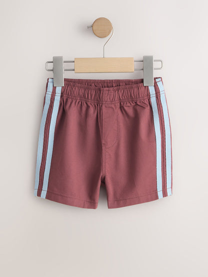 Dsiney Kidz - Burgundy Red Side Stripe Pull On Shorts (3mths-7yrs) image 4