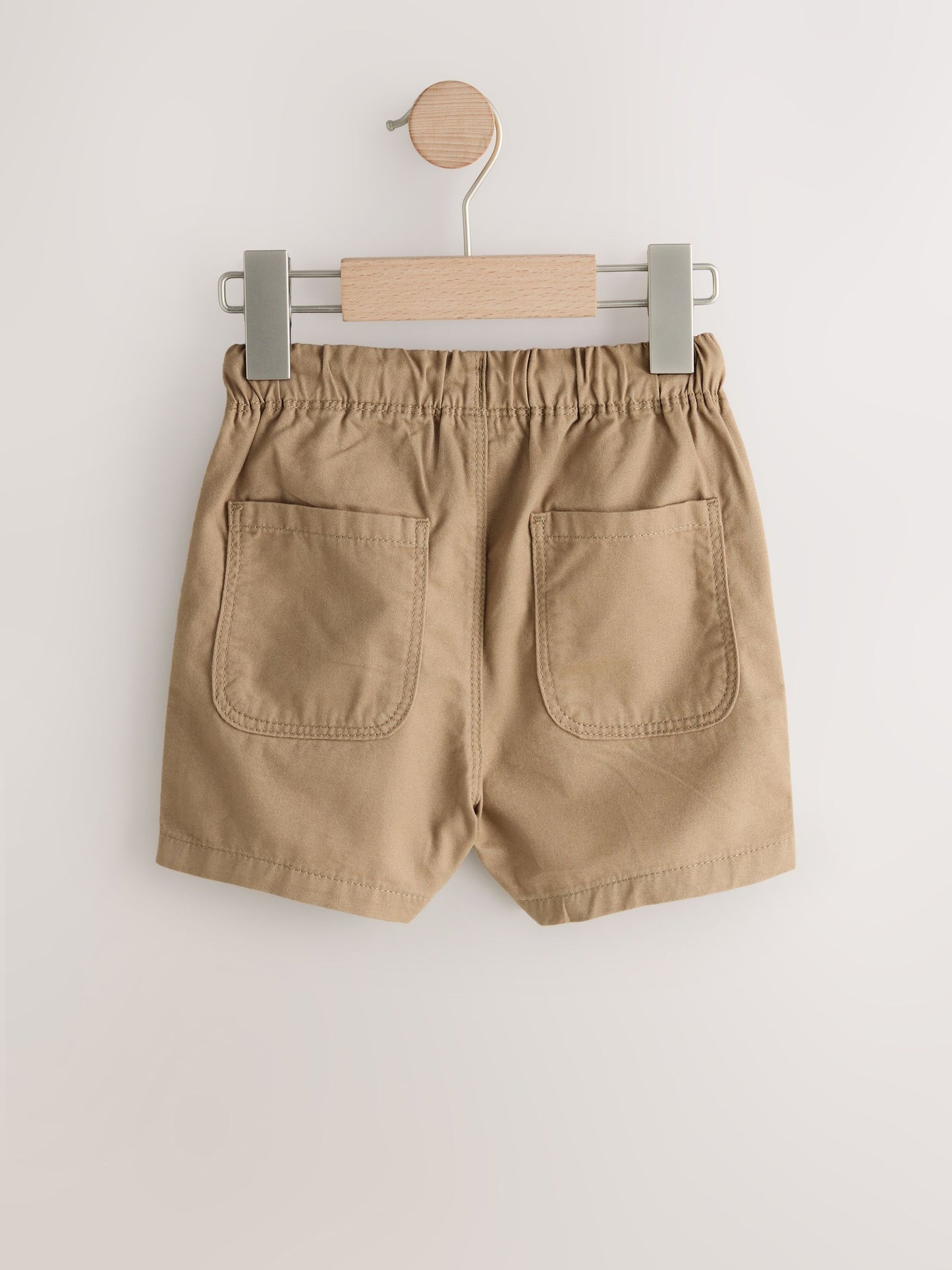 Tan Brown Pull On Shorts (3mths-7yrs) image 2