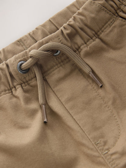 Tan Brown Pull On Shorts (3mths-7yrs) image 3