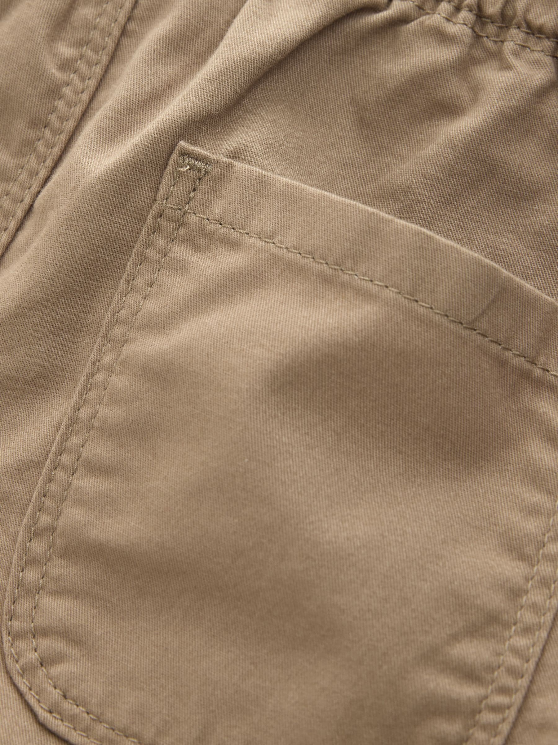 Tan Brown Pull On Shorts (3mths-7yrs) image 4
