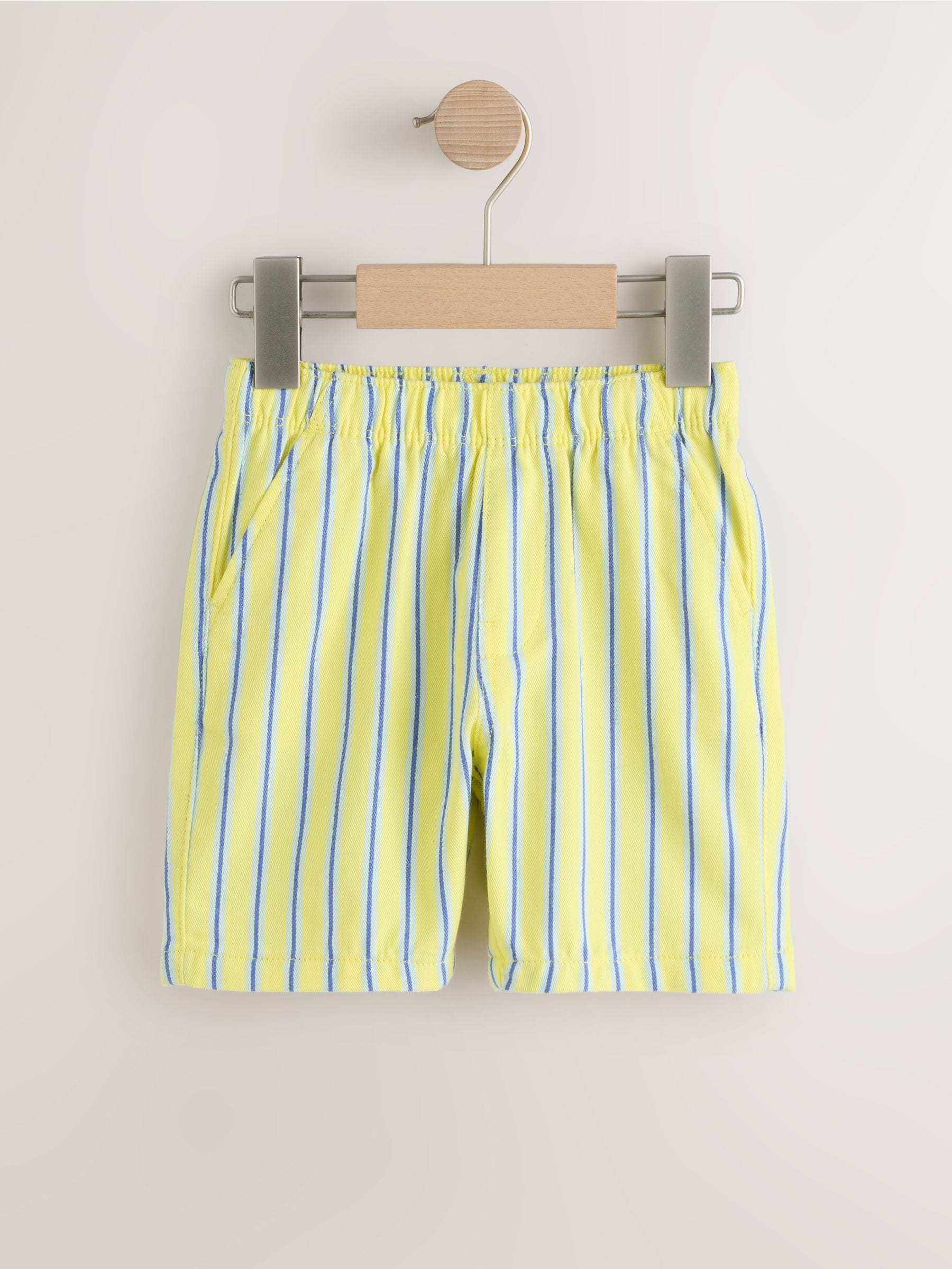 Dsiney Kidz - Yellow Stripe Pull On Bermuda Shorts (3mths-7yrs) image 5
