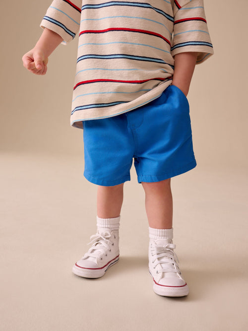 Cobalt Blue Pull On Shorts (3mths-7yrs) image 1