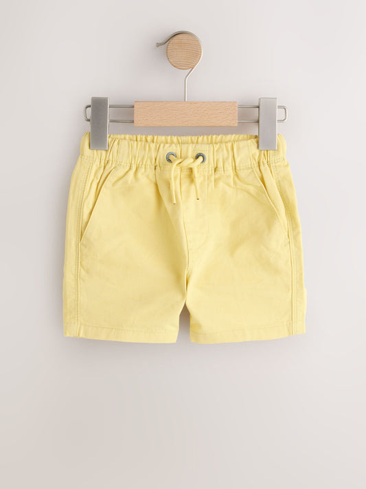 Yellow Pull On Shorts (3mths-7yrs) image 1