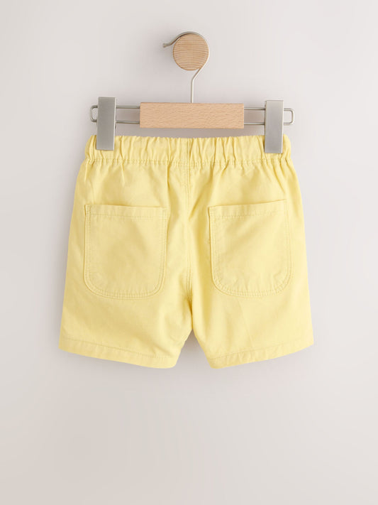 Yellow Pull On Shorts (3mths-7yrs) image 2