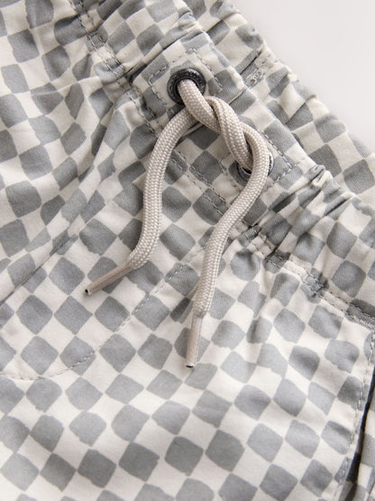 Dsiney Kidz - Neutral Checkerboard Pull On Shorts (3mths-7yrs) image 6