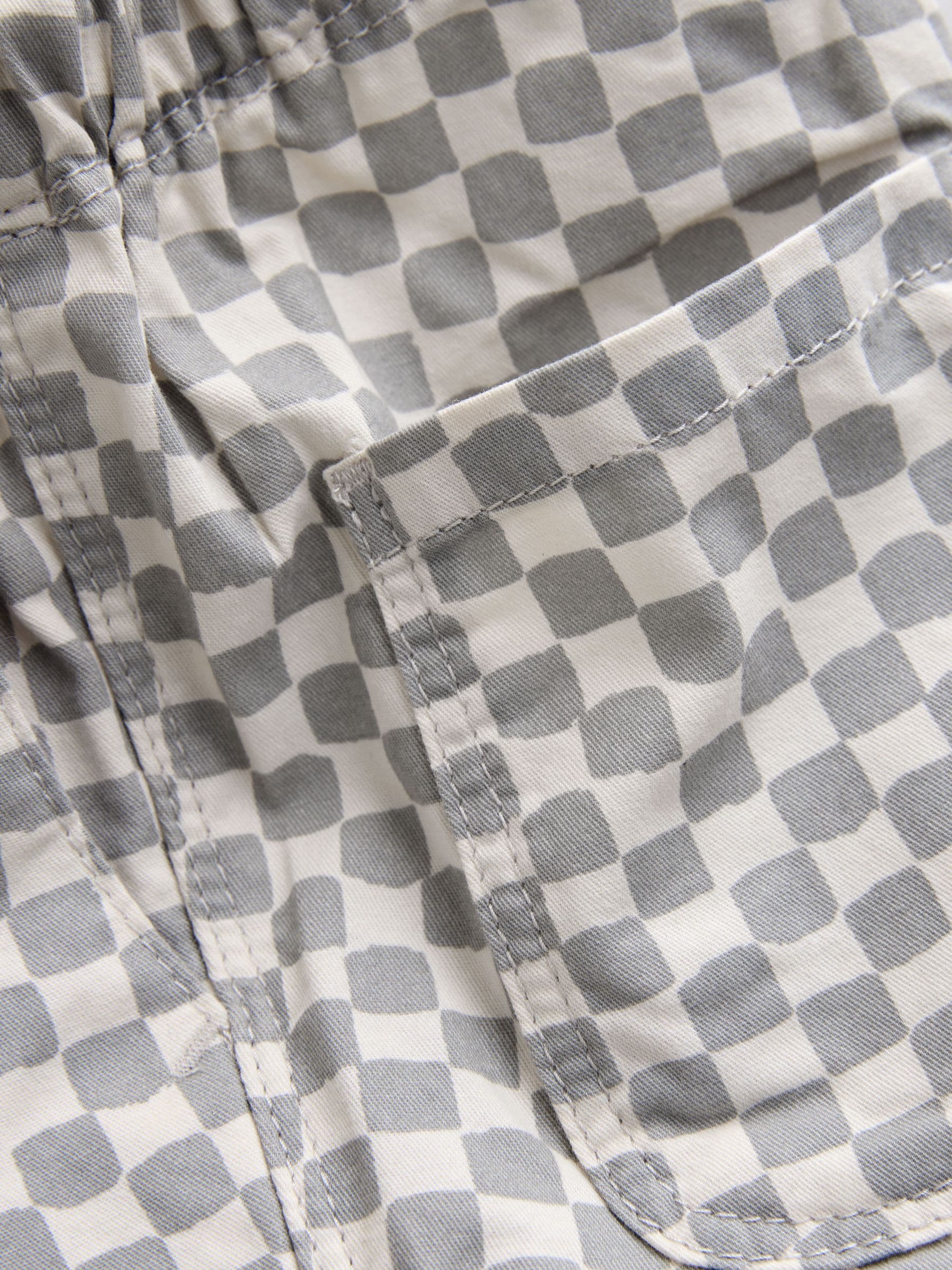 Dsiney Kidz - Neutral Checkerboard Pull On Shorts (3mths-7yrs) image 7