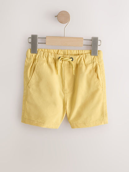 Dsiney Kidz - Blue/Neutral/Yellow Pull On Shorts 3 Pack (3mths-7yrs) image 2