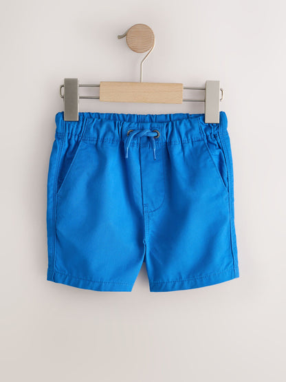 Dsiney Kidz - Blue/Neutral/Yellow Pull On Shorts 3 Pack (3mths-7yrs) image 4
