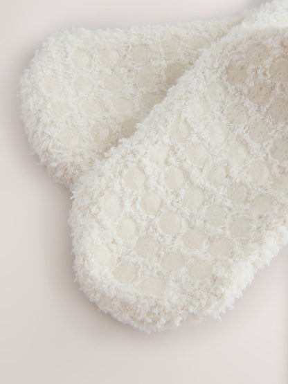 Natural Moon and Star Cosy Ankle Socks image 3