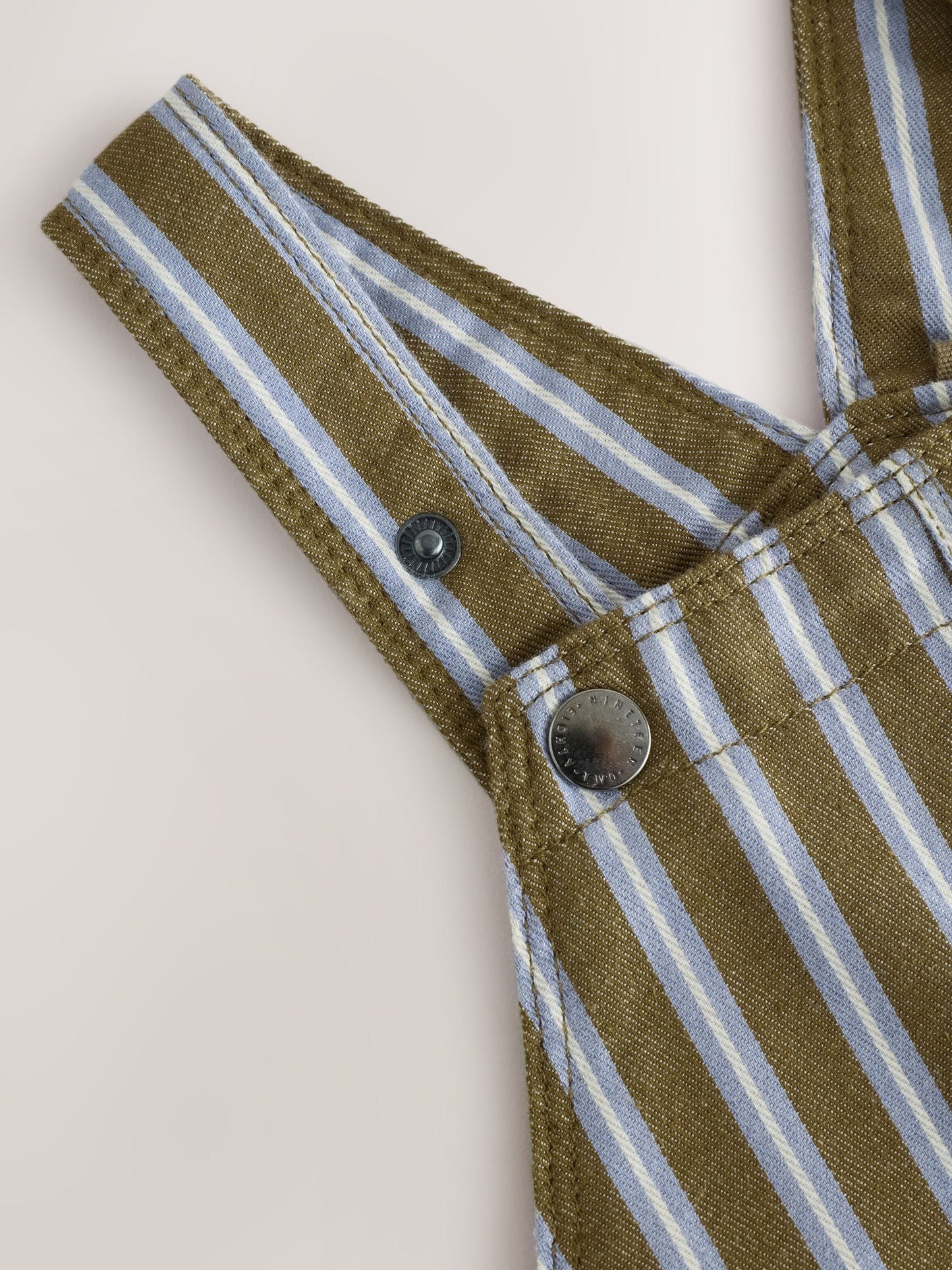 Khaki/Blue Dungarees (3mths-7yrs) image 8