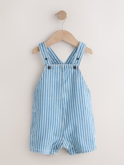 Stripe Denim Dungarees (3mths-7yrs) image 5